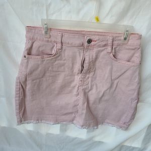 Arizona jean skirt pink size 11